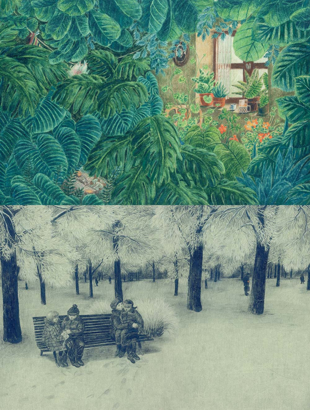 کتاب روح گمشده، تصویرگر: یوانا کونسیو