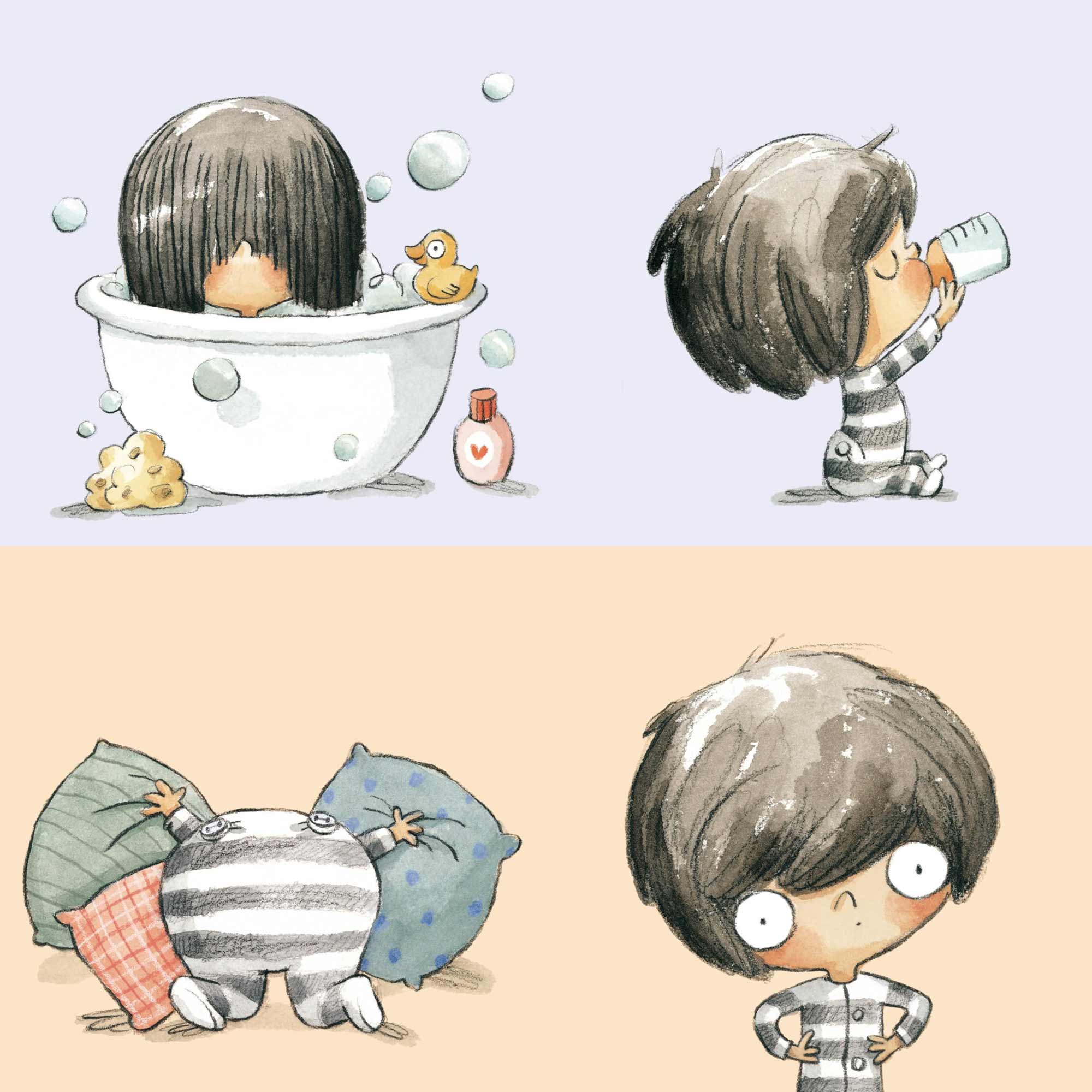 تصاویر مجموعه کتاب مونی مامانی، تصویرگر: روسیو بونیا