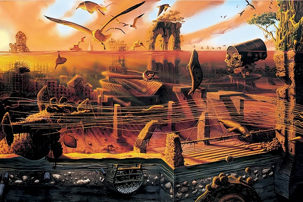 انسان در پس&zwnj;زمینه&zwnj;ی زمان