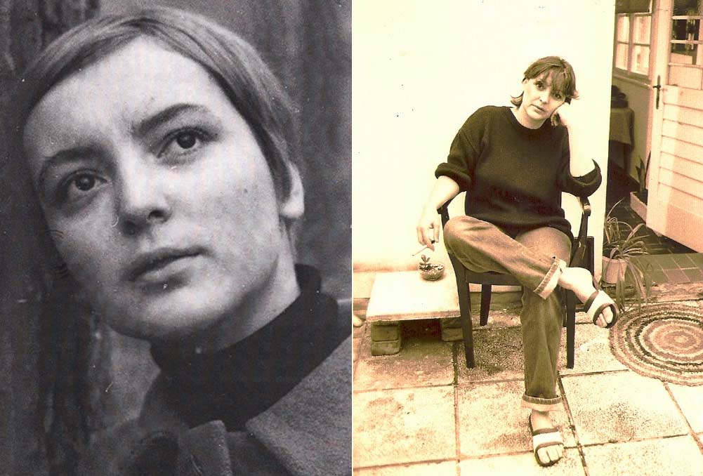 دوبراوکا اوگرشیچ در سال ۱۹۶۸ و ۱۹۸۸