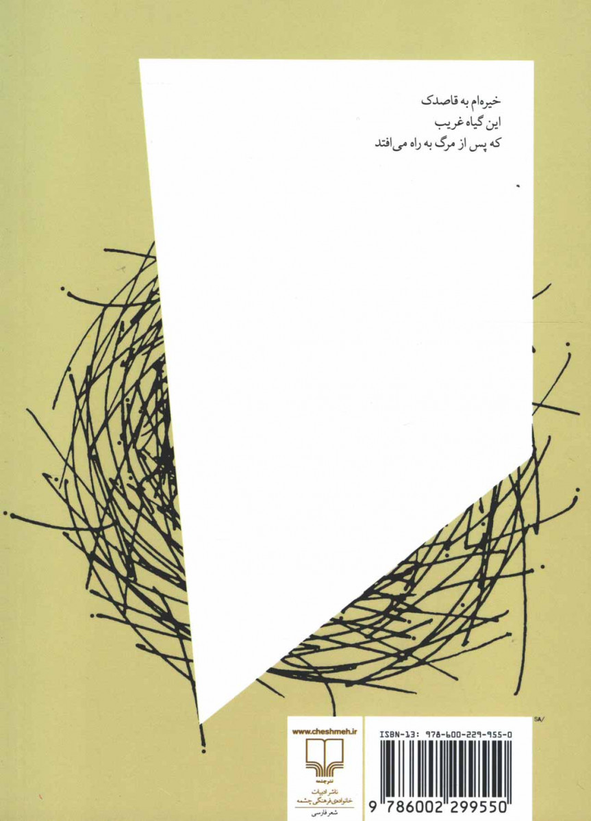 پشت جلد کتاب اسب من 