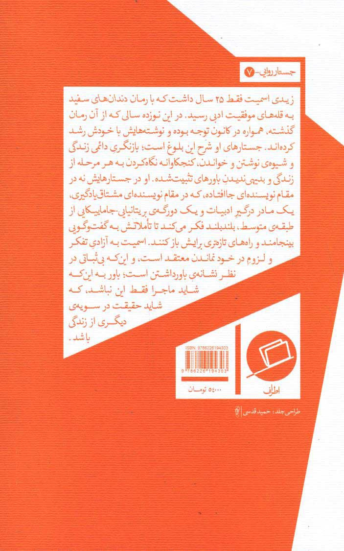 پشت جلد کتاب ماجرا فقط این نبود