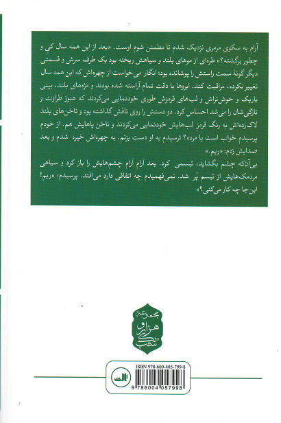 پشت جلد کتاب آن تک درخت انار پشت جلد کتاب آن تک درخت انار